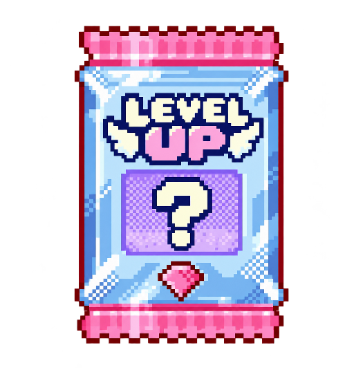 LEVEL UP mystery card pack